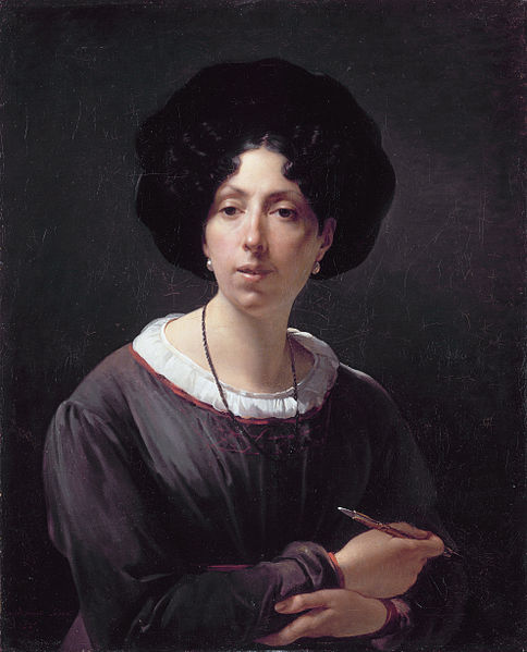 Self-Portrait 1800 by Hortense Haudebourt-Lescot (1784-1845)  Location TBD